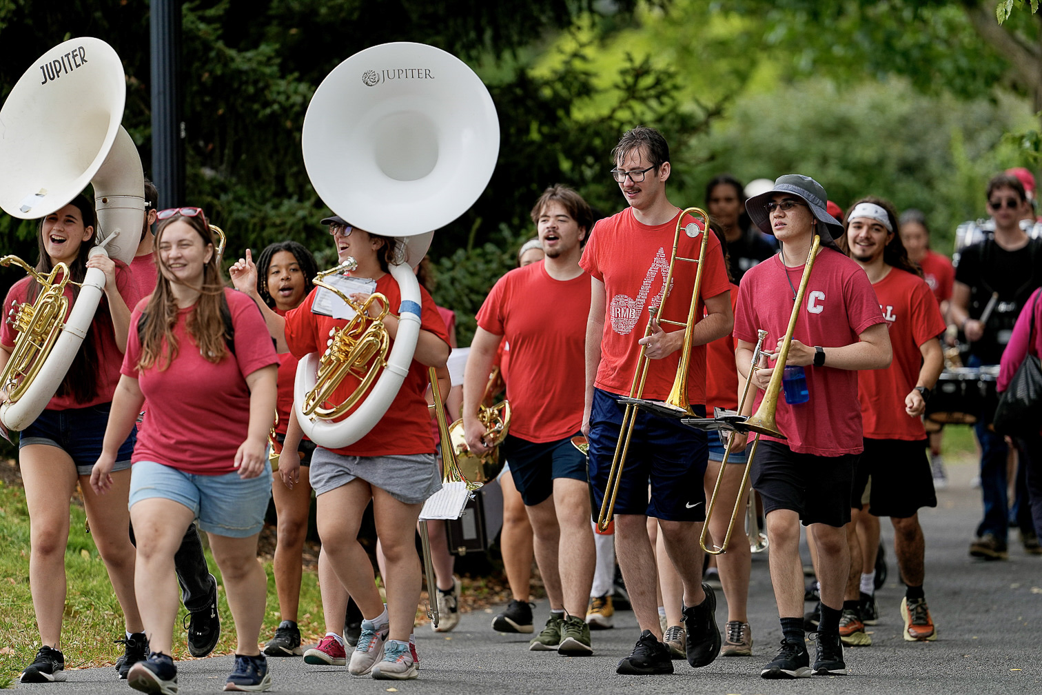 The Big Red Marching Band
